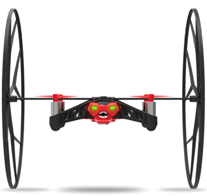 PARROT Mini drone Parrot Rolling Spider rosso e nero 